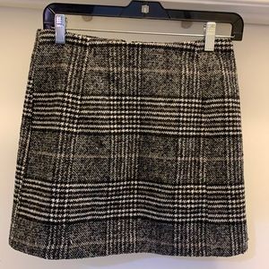 Plaid skirt